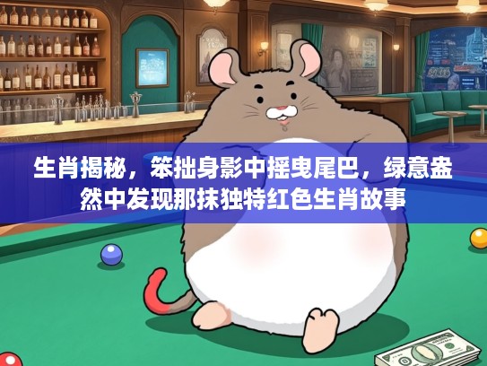 生肖揭秘，笨拙身影中摇曳尾巴，绿意盎然中发现那抹独特红色生肖故事