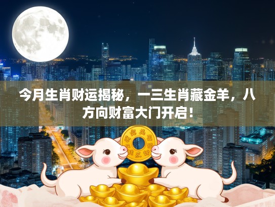 今月生肖财运揭秘，一三生肖藏金羊，八方向财富大门开启！