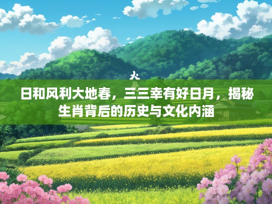 日和风利大地春，三三幸有好日月，揭秘生肖背后的历史与文化内涵