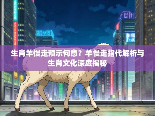 生肖羊慢走预示何意？羊慢走指代解析与生肖文化深度揭秘