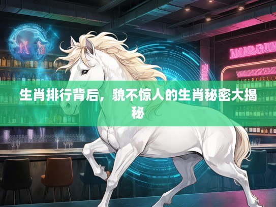 生肖排行背后，貌不惊人的生肖秘密大揭秘