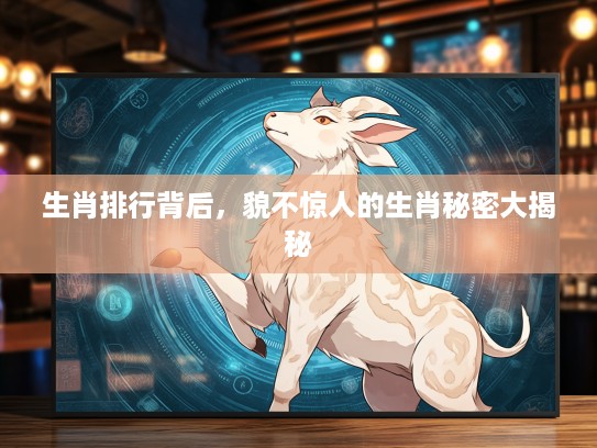 生肖排行背后，貌不惊人的生肖秘密大揭秘