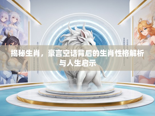 揭秘生肖，豪言空话背后的生肖性格解析与人生启示
