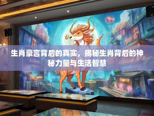 生肖豪言背后的真实，揭秘生肖背后的神秘力量与生活智慧