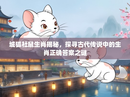 城狐社鼠生肖揭秘，探寻古代传说中的生肖正确答案之谜