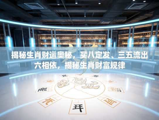 揭秘生肖财运奥秘，买八定发、三五流出六相依，揭秘生肖财富规律