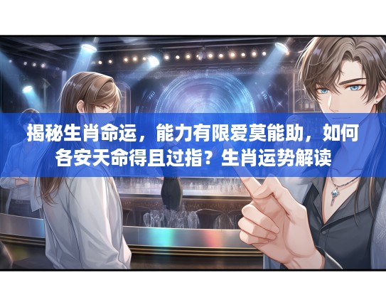 揭秘生肖命运，能力有限爱莫能助，如何各安天命得且过指？生肖运势解读