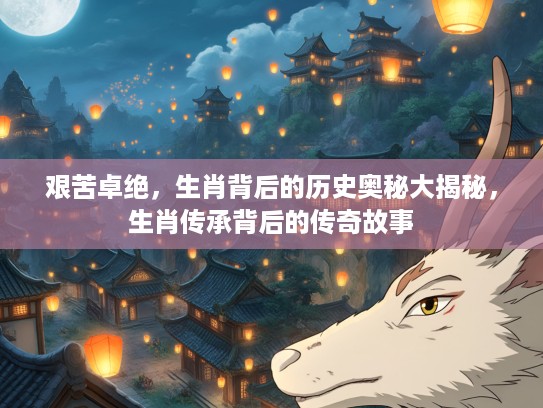 艰苦卓绝，生肖背后的历史奥秘大揭秘，生肖传承背后的传奇故事