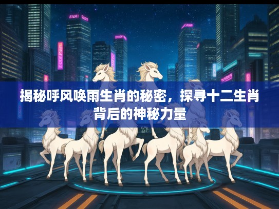 揭秘呼风唤雨生肖的秘密，探寻十二生肖背后的神秘力量