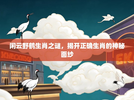 闲云野鹤生肖之谜，揭开正确生肖的神秘面纱