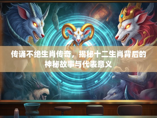传诵不绝生肖传奇，揭秘十二生肖背后的神秘故事与代表意义
