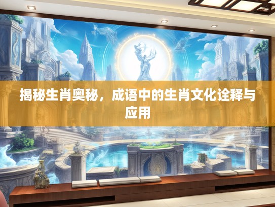 揭秘生肖奥秘，成语中的生肖文化诠释与应用