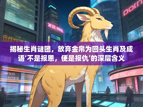 揭秘生肖谜团，放弃金帛为回头生肖及成语‘不是报恩，便是报仇’的深层含义
