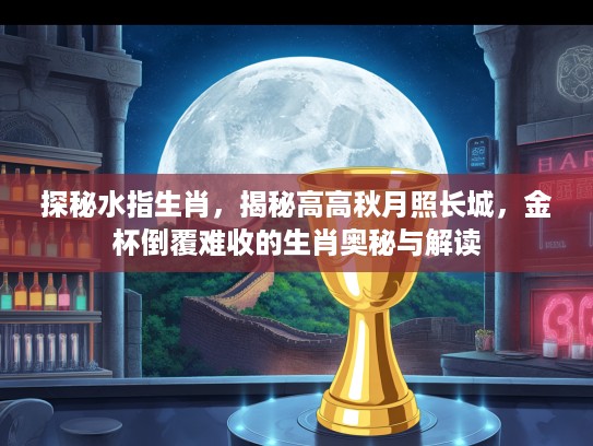 探秘水指生肖，揭秘高高秋月照长城，金杯倒覆难收的生肖奥秘与解读