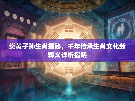 炎黄子孙生肖揭秘，千年传承生肖文化新释义详析揭晓