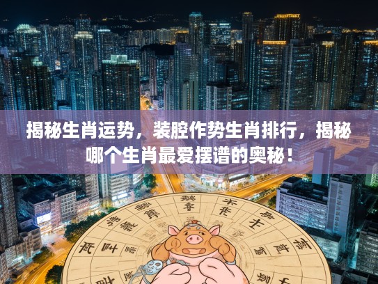 揭秘生肖运势，装腔作势生肖排行，揭秘哪个生肖最爱摆谱的奥秘！