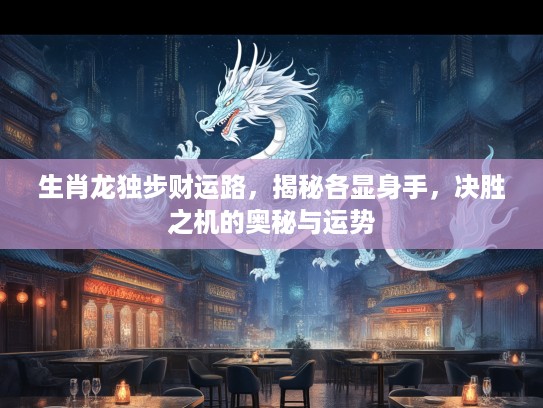 生肖龙独步财运路，揭秘各显身手，决胜之机的奥秘与运势