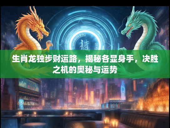 生肖龙独步财运路，揭秘各显身手，决胜之机的奥秘与运势