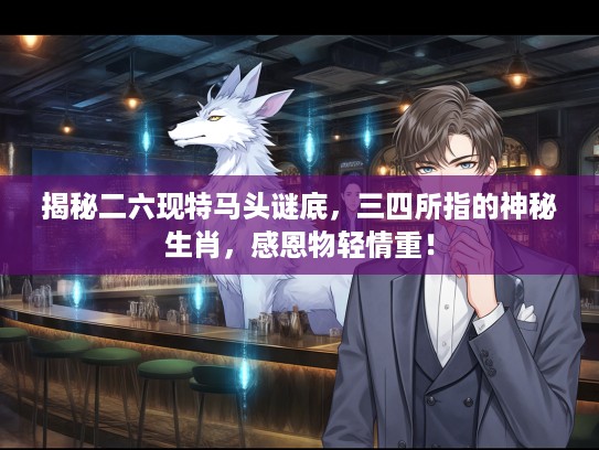 揭秘二六现特马头谜底，三四所指的神秘生肖，感恩物轻情重！