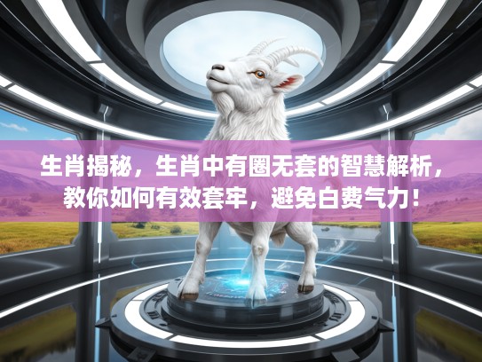 生肖揭秘，生肖中有圈无套的智慧解析，教你如何有效套牢，避免白费气力！