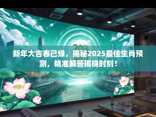新年大吉春已绿，揭秘2025最佳生肖预测，精准解答揭晓时刻！