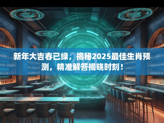 新年大吉春已绿，揭秘2025最佳生肖预测，精准解答揭晓时刻！