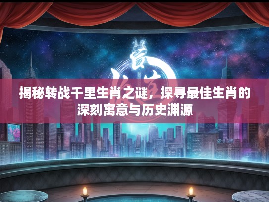 揭秘转战千里生肖之谜，探寻最佳生肖的深刻寓意与历史渊源