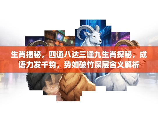 生肖揭秘，四通八达三逢九生肖探秘，成语力发千钧，势如破竹深层含义解析