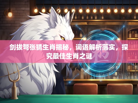 剑拔弩张猜生肖揭秘，词语解析落实，探究最佳生肖之谜