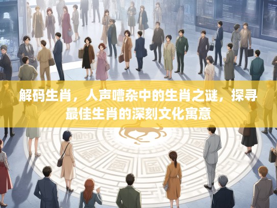 解码生肖，人声嘈杂中的生肖之谜，探寻最佳生肖的深刻文化寓意