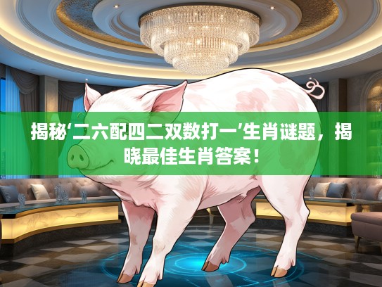 揭秘‘二六配四二双数打一’生肖谜题，揭晓最佳生肖答案！