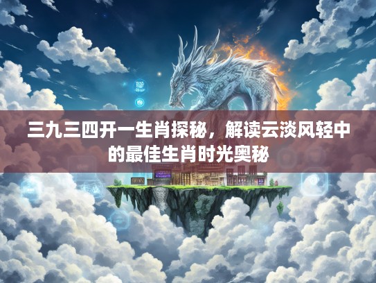 三九三四开一生肖探秘，解读云淡风轻中的最佳生肖时光奥秘