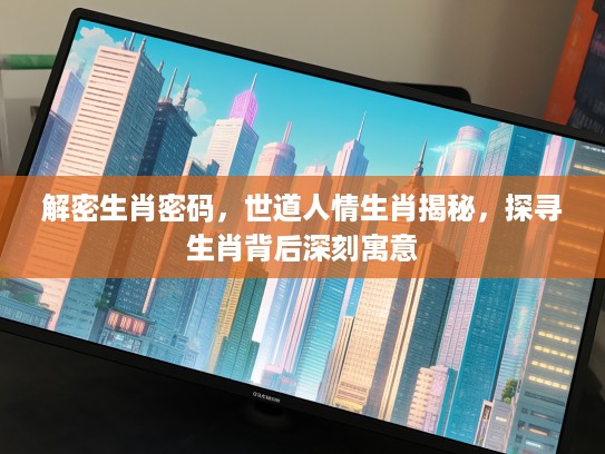 解密生肖密码，世道人情生肖揭秘，探寻生肖背后深刻寓意