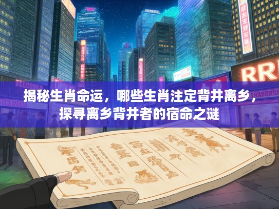 揭秘生肖命运，哪些生肖注定背井离乡，探寻离乡背井者的宿命之谜