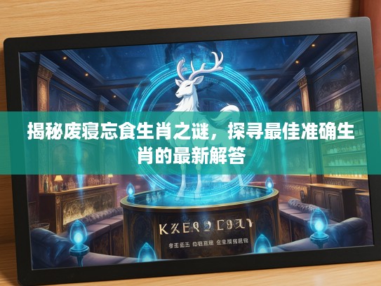 揭秘废寝忘食生肖之谜，探寻最佳准确生肖的最新解答