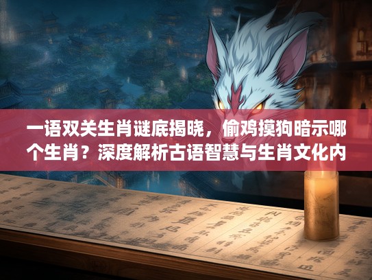 一语双关生肖谜底揭晓，偷鸡摸狗暗示哪个生肖？深度解析古语智慧与生肖文化内涵