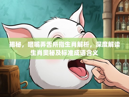 揭秘，咂嘴弄舌所指生肖解析，深度解读生肖奥秘及标准成语含义