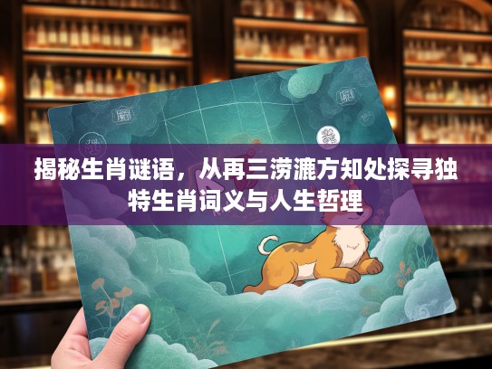 揭秘生肖谜语，从再三涝漉方知处探寻独特生肖词义与人生哲理