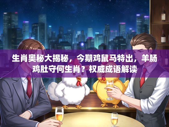 生肖奥秘大揭秘，今期鸡鼠马特出，羊肠鸡肚守何生肖？权威成语解读