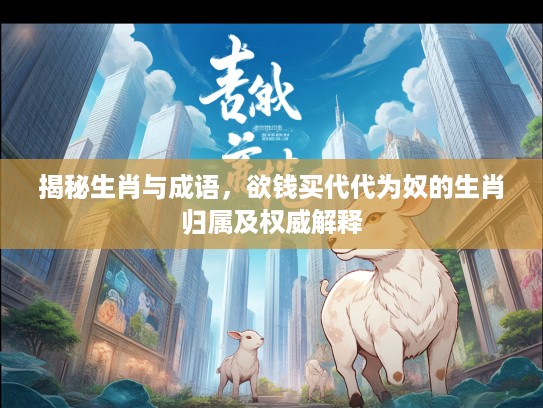 揭秘生肖与成语，欲钱买代代为奴的生肖归属及权威解释