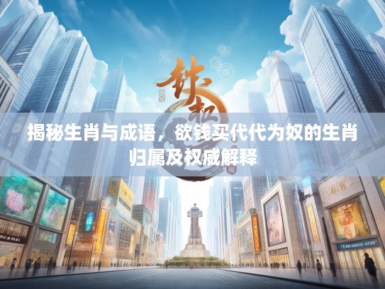 揭秘生肖与成语，欲钱买代代为奴的生肖归属及权威解释