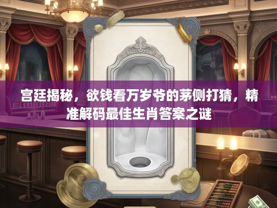 宫廷揭秘，欲钱看万岁爷的茅侧打猜，精准解码最佳生肖答案之谜