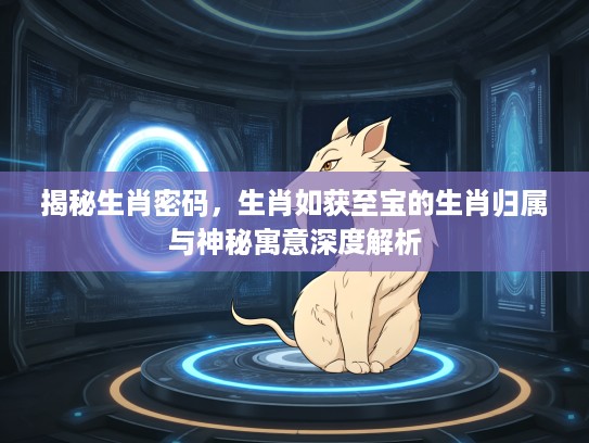 揭秘生肖密码，生肖如获至宝的生肖归属与神秘寓意深度解析