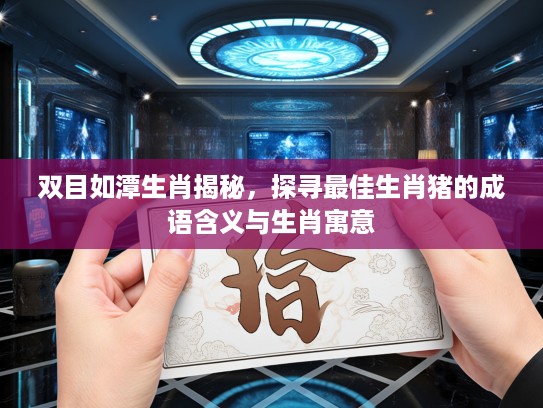 双目如潭生肖揭秘，探寻最佳生肖猪的成语含义与生肖寓意