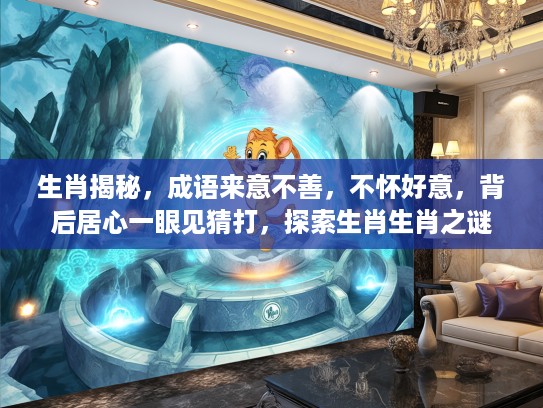 生肖揭秘，成语来意不善，不怀好意，背后居心一眼见猜打，探索生肖生肖之谜