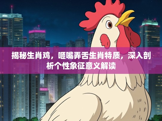 揭秘生肖鸡，咂嘴弄舌生肖特质，深入剖析个性象征意义解读