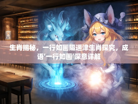 生肖揭秘，一行如画隔遥津生肖探究，成语‘一行如画’深意详解