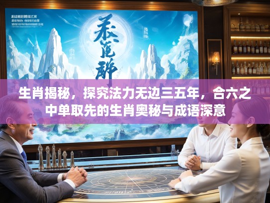 生肖揭秘，探究法力无边三五年，合六之中单取先的生肖奥秘与成语深意