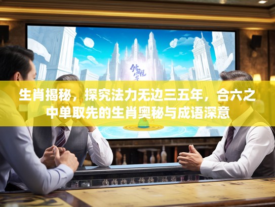 生肖揭秘，探究法力无边三五年，合六之中单取先的生肖奥秘与成语深意