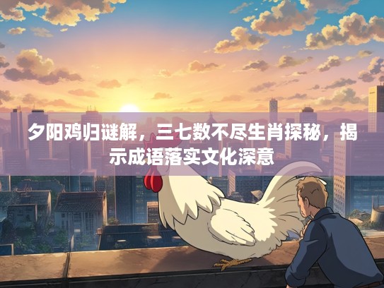 夕阳鸡归谜解，三七数不尽生肖探秘，揭示成语落实文化深意